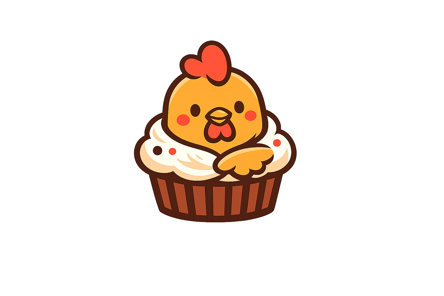 ChickenSweet logo - artisan chicken-themed desserts